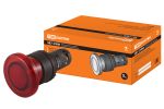Кнопка грибовидная SB7-CWM42 с возвратом, 1НЗ, 24 В LED, d35 мм, красная, IP40 TDM | код SQ0746-0052 | TDM