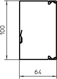 Металлический кабельный канал LKM 60x100x2000 мм (сталь) LKM 60100FS | код 6247113 | OBO Bettermann фото 2 Металлический кабельный канал LKM 60x100x2000 мм (сталь) LKM 60100FS | код 6247113 | OBO Bettermann фото 2