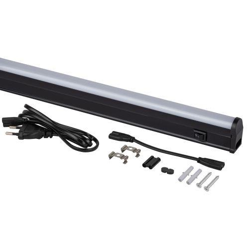 Светильник линейный светодиодный ДПО с выключателем черный L574мм LLED-01-08W-4000-B 8Вт 4000K | код Б0065575 | ЭРА фото 5 Светильник линейный светодиодный ДПО с выключателем черный L574мм LLED-01-08W-4000-B 8Вт 4000K | код Б0065575 | ЭРА фото 5