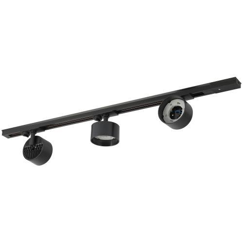 Светильник трековый однофазный набор из 3х шт. под лампу GX53, шинопровод 80 см. Черный TR71-SET3-GX53-BK | код Б0063931 | ЭРА фото 5 Светильник трековый однофазный набор из 3х шт. под лампу GX53, шинопровод 80 см. Черный TR71-SET3-GX53-BK | код Б0063931 | ЭРА фото 5