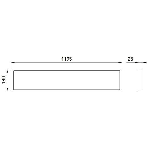 Светильник светодиодный 40Вт 4000K 3600Лм <1% IP40 1200х180 RA>90 с равномерной засветкой SPO-17-9-4K-40-90RA | код Б0063077 | ЭРА фото 2 Светильник светодиодный 40Вт 4000K 3600Лм <1% IP40 1200х180 RA>90 с равномерной засветкой SPO-17-9-4K-40-90RA | код Б0063077 | ЭРА фото 2