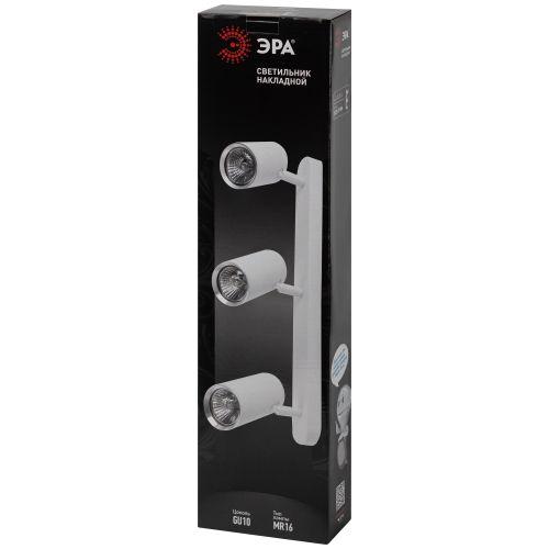 Светильник настенно-потолочный спот OL35-3 WH MR16 GU10 IP20 белый хром | код Б0056367 | ЭРА фото 10 Светильник настенно-потолочный спот OL35-3 WH MR16 GU10 IP20 белый хром | код Б0056367 | ЭРА фото 10