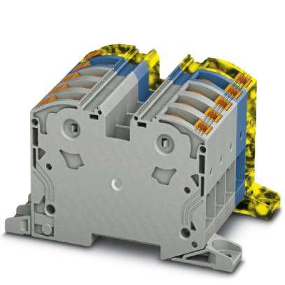 Клемма для высокого тока PTPOWER 35-3L/N/FE-F | код 3212076 | PHOENIX CONTACT