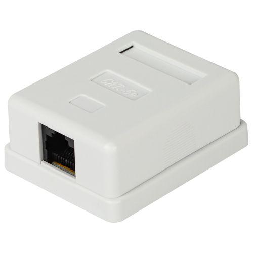 Розетка компьютерная RJ-45 категория 5е неэкранированная 1-порт упаковка 1 шт. | код Б0056901 | ЭРА фото 3 Розетка компьютерная RJ-45 категория 5е неэкранированная 1-порт упаковка 1 шт. | код Б0056901 | ЭРА фото 3