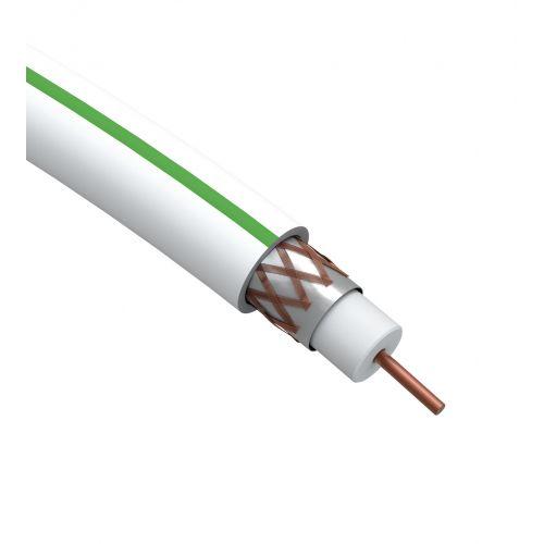 Кабель коаксиальный SAT 703 B 75 Ом Cu/(оплётка Cu 75%) PVC цвет белый 50 м | код Б0044615 | ЭРА Кабель коаксиальный SAT 703 B 75 Ом Cu/(оплётка Cu 75%) PVC цвет белый 50 м | код Б0044615 | ЭРА