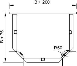 T-образная секция 110x300 | код 7003684 | OBO Bettermann фото 2 T-образная секция 110x300 | код 7003684 | OBO Bettermann фото 2