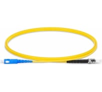Патч-корд оптический TWT, PVC, симплексный, ST/APC-SC/UPC, SM OS2, 3.0 м | код TWT-ST-SC/SAU-3.0 | TWT