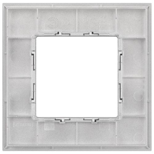 Рамка для розеток и выключателей Elegance 14-5011-03 Classic, на 1 пост, алюминий | код Б0060573 | ЭРА фото 3 Рамка для розеток и выключателей Elegance 14-5011-03 Classic, на 1 пост, алюминий | код Б0060573 | ЭРА фото 3