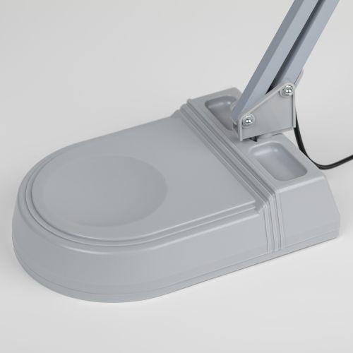 Светильник настольный с лампой PL на струбцине и с основанием серый NL-202-G23-11W-GY | код C0041461 | ЭРА фото 8 Светильник настольный с лампой PL на струбцине и с основанием серый NL-202-G23-11W-GY | код C0041461 | ЭРА фото 8