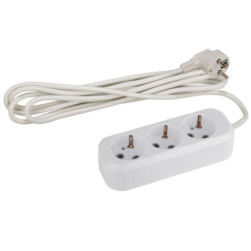 Удлинитель электрический с заземлением 3 розетки 10 м ПВС 3x0,75мм2 10А UX-3e-10m ЭРА | код Б0038578 | ЭРА фото 2 Удлинитель электрический с заземлением 3 розетки 10 м ПВС 3x0,75мм2 10А UX-3e-10m ЭРА | код Б0038578 | ЭРА фото 2