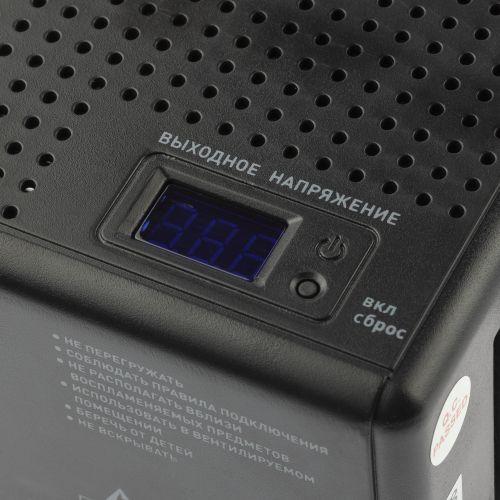 Стабилизатор напряжения CНК-1500-УЦ компактный универсальный, 140-260В/220В, 1500ВА | код Б0051111 | ЭРА фото 7 Стабилизатор напряжения CНК-1500-УЦ компактный универсальный, 140-260В/220В, 1500ВА | код Б0051111 | ЭРА фото 7