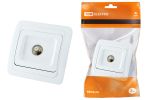 Розетка 2П+З с защ. шт. 16А 250В + USB порт 2,1А 5В белая Таймыр TDM | код SQ1814-0040 | TDM