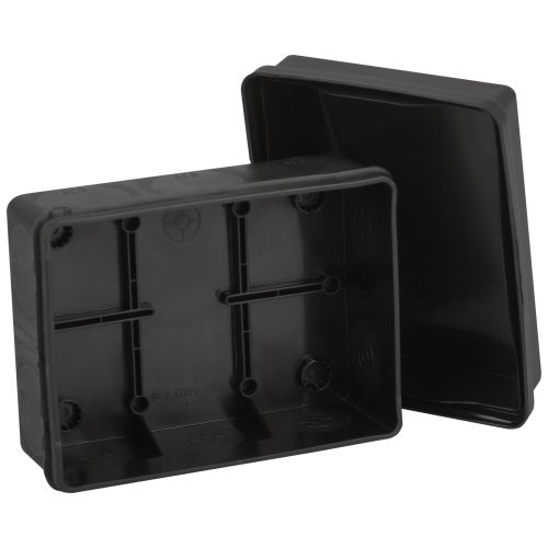 Распределительная коробка KOR-150-110-70-11g-2MP-B двухкомпонентная HF стойкая к УФ 150х110х70мм черная прямой монтаж IP67 | код Б0062841 | ЭРА фото 6 Распределительная коробка KOR-150-110-70-11g-2MP-B двухкомпонентная HF стойкая к УФ 150х110х70мм черная прямой монтаж IP67 | код Б0062841 | ЭРА фото 6