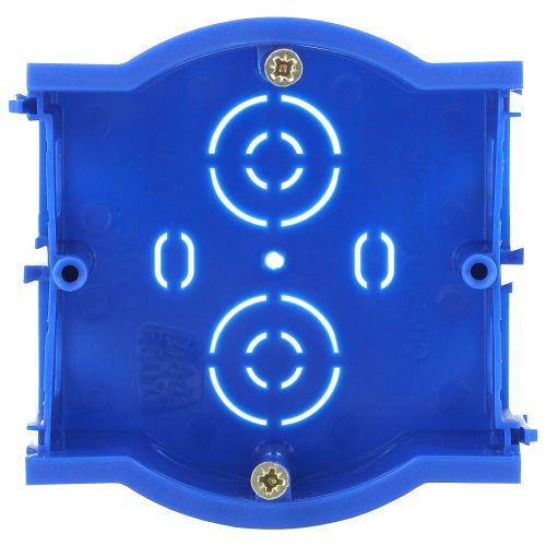 Подрозетник промежуточный UniPost 68х45мм для твердых стен синий IP30 (160/3200) | код Б0039062 | ЭРА фото 2 Подрозетник промежуточный UniPost 68х45мм для твердых стен синий IP30 (160/3200) | код Б0039062 | ЭРА фото 2