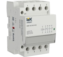 ARMAT Контактор модульный KMR 40А 24В AC/DC 2НО 2НЗ IEK | код AR-KMR20-040-22-024 | IEK