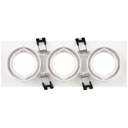 Встраиваемый светильник декоративный KL92-3 WH MR16/GU5.3 белый, пластиковый (MR16/GU5.3 в комплект не входит) | код Б0054376 | ЭРА фото 9 Встраиваемый светильник декоративный KL92-3 WH MR16/GU5.3 белый, пластиковый (MR16/GU5.3 в комплект не входит) | код Б0054376 | ЭРА фото 9