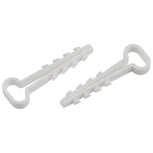 Дюбель-хомут для плоского кабеля 6-12 мм белый (50 штук) NO-225-207 | код Б0066300 | ЭРА
