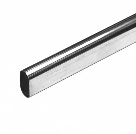 Труба овальная 30х15x1000 мм, хром - накл. | код 127519 | Tech-KREP Труба овальная 30х15x1000 мм, хром - накл. | код 127519 | Tech-KREP