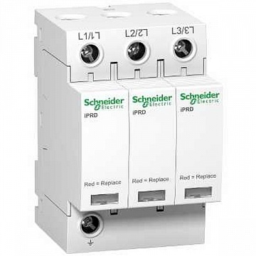 Защита перенапряжение УЗИП Т2 iPRD 20 20kA 350В 3П | код. A9L20300 | Schneider Electric 