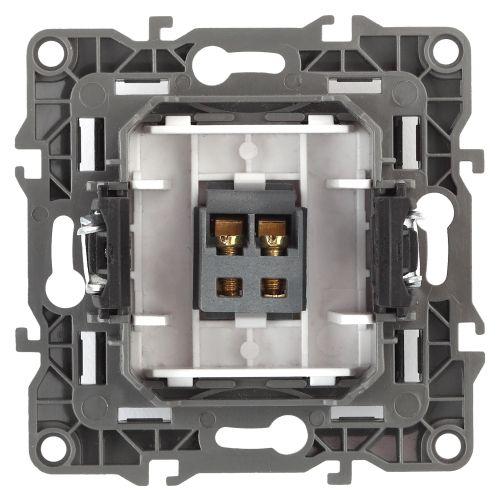 Розетка аудио, Эра12, алюминий, 12-3111-03 | код Б0027453 | ЭРА Розетка аудио, Эра12, алюминий, 12-3111-03 | код Б0027453 | ЭРА