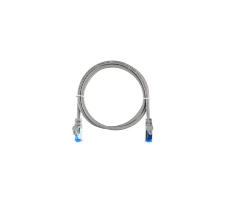Шнур F/UTP 4 пары, Кат.6, 2хRJ45/8P8C, T568B, 7х0,150мм, LSZH, светло-серый, 1,5 м (NMC-PC4SE55B-ES-015-C-GY) | код ЭКО47042 | NIKOMAX