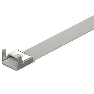 Монтажная лента с фиксатором, серая | код 6490316 | OBO Bettermann Монтажная лента с фиксатором, серая | код 6490316 | OBO Bettermann