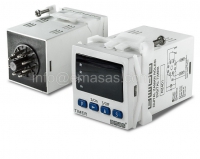 Реле времени цифровое, 24V AC/DC, монтаж на колодке | код RZ4D1S208P | EMAS