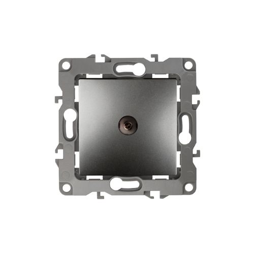 Розетка TV одиночная, Эра12, графит, 12-3101-12 | код Б0019339 | ЭРА Розетка TV одиночная, Эра12, графит, 12-3101-12 | код Б0019339 | ЭРА