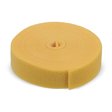 Cabeus ROL-5x25-YL Лента (липучка) в рулоне, ширина 25 мм, длина 5 м, желтая | код 9383c | Cabeus Cabeus ROL-5x25-YL Лента (липучка) в рулоне, ширина 25 мм, длина 5 м, желтая | код 9383c | Cabeus