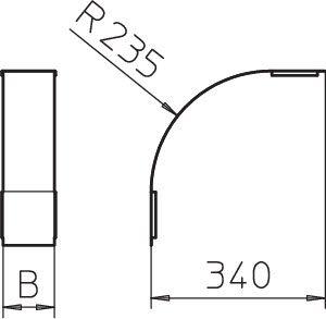 Крышка внешнего вертикального угла 90 град. 600мм | код 7131052 | OBO Bettermann фото 2 Крышка внешнего вертикального угла 90 град. 600мм | код 7131052 | OBO Bettermann фото 2