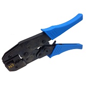 Hyperline HL-1408N3 Инструмент обжимной для разъемов RJ-45 (подходит для Hyperline PLUG-8P8C-UV-C6-TW-SH) | код 432147 | Hyperline