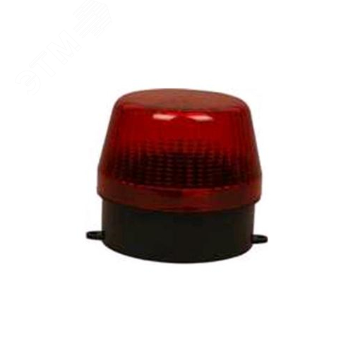 Строб-вспышка, 80 вспышек/мин., 180 мА, DC 6-12В, IP 45, | код AL-L2 (TK-60) красная | Alarmico