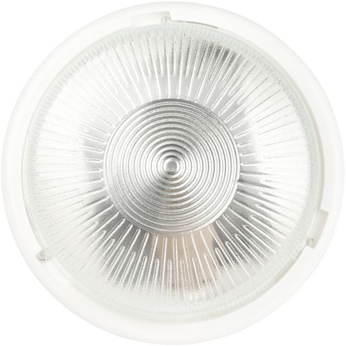 Светильник НБО 05-100-001 с ободком Рондо пластик/стекло IP44 E27 max 100Вт круг белый | код Б0053071 | ЭРА фото 2 Светильник НБО 05-100-001 с ободком Рондо пластик/стекло IP44 E27 max 100Вт круг белый | код Б0053071 | ЭРА фото 2