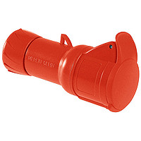 КАБ. РОЗЕТКА, БЫСТР 32А 3P+N+E IP44 380В | код PKY32M435 | SCHNEIDER ELECTRIC