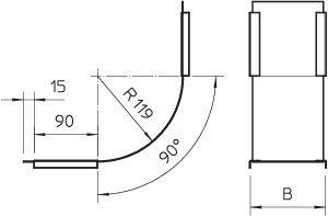 Крышка внутреннего вертикального угла 90 град. 500мм | код 7130825 | OBO Bettermann фото 2 Крышка внутреннего вертикального угла 90 град. 500мм | код 7130825 | OBO Bettermann фото 2