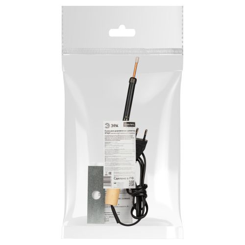 Паяльник ЭПЦН с деревянной рукояткой 230 В 25 Вт | код Б0061030 | ЭРА Паяльник ЭПЦН с деревянной рукояткой 230 В 25 Вт | код Б0061030 | ЭРА