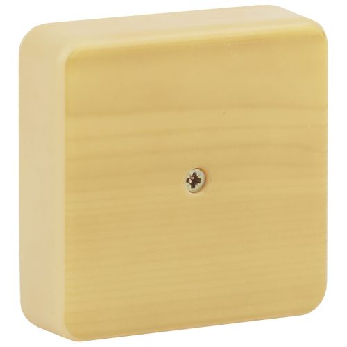 Коробка распаячная 100х100х30 (без клеммы) сосна IP40 (50/1500) | код Б0031182 | ЭРА Коробка распаячная 100х100х30 (без клеммы) сосна IP40 (50/1500) | код Б0031182 | ЭРА