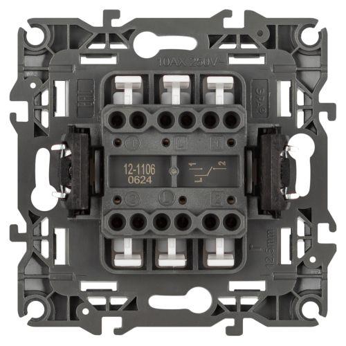 Переключатель Серия 12 12-1106-16 двойной, 10АХ-250В, титан | код Б0065695 | ЭРА фото 4 Переключатель Серия 12 12-1106-16 двойной, 10АХ-250В, титан | код Б0065695 | ЭРА фото 4