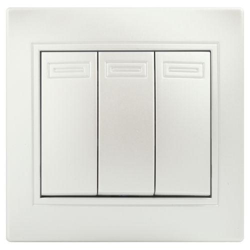 Выключатель Intro Plano 1-106-06 | код Б0053797 | ЭРА Выключатель Intro Plano 1-106-06 | код Б0053797 | ЭРА