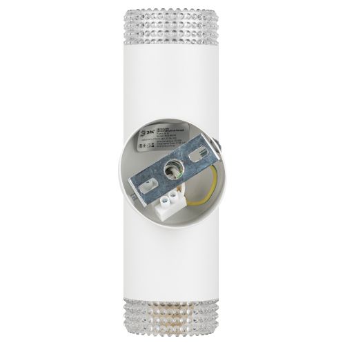 Светильник настенный WL50 WH/TR 2*GU10 2*12Вт IP20 белый, прозрачный | код Б0061195 | ЭРА фото 6 Светильник настенный WL50 WH/TR 2*GU10 2*12Вт IP20 белый, прозрачный | код Б0061195 | ЭРА фото 6