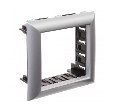 Рамка-суппорт 2мод. Avanti для In-liner Front серебристый металлик | код. 4404912 | DKC