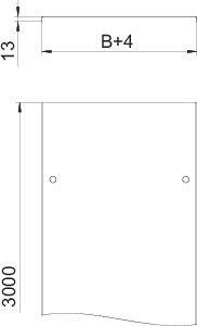 Крышка кабельного листового лотка 50x3000 | код 6052053 | OBO Bettermann фото 2 Крышка кабельного листового лотка 50x3000 | код 6052053 | OBO Bettermann фото 2