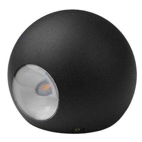 Светильник WL11 BK декор. подсветка светодиод. 2х1Вт IP54 черн. ЭРА Б0034609 фото 3 Светильник WL11 BK декор. подсветка светодиод. 2х1Вт IP54 черн. ЭРА Б0034609 фото 3