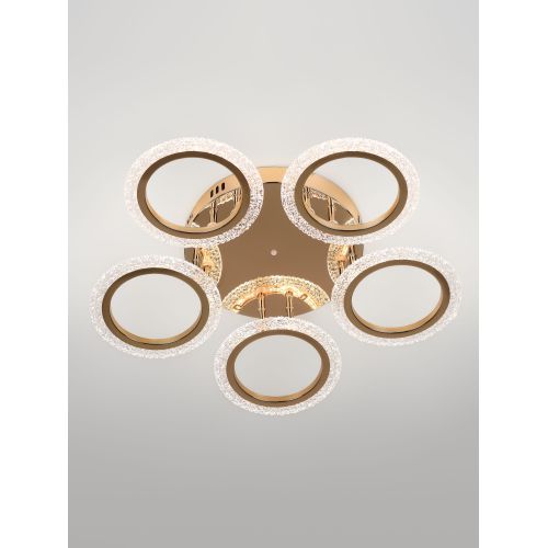 Светильник светодиодный Evlalia 6178-733 LED 70Вт 3000-6000К потолочн. с пультом Rivoli Б0068423