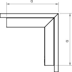 Внешний угол кабельного канала LKM 60x150 мм (сталь) | код 6248071 | OBO Bettermann Внешний угол кабельного канала LKM 60x150 мм (сталь) | код 6248071 | OBO Bettermann