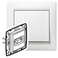 Розетка HD 15 для видеоустройств - Valena - белый | код 770083 | Legrand