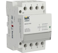 ARMAT Контактор модульный KMR 63А 48В AC 4НО IEK | код AR-KMR10-063-40-048 | IEK