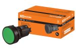 Кнопка SB7-EA31 с возвратом, 1НО, d22 мм, зеленая, IP40 TDM | код SQ0746-0018 | TDM
