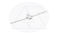 Обратный клапан для вентиляторов серии pRim, aRid, aRc O100 | код 07-197 | airRoxy