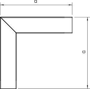 Плоский угол с крышкой кабельного канала LKM 60x150 мм (сталь) | код 6248012 | OBO Bettermann Плоский угол с крышкой кабельного канала LKM 60x150 мм (сталь) | код 6248012 | OBO Bettermann